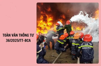 THÔNG TƯ 136/2025/TT-BCA QUY ĐỊNH CHI TIẾT LUẬT PCCC 2024 VÀ NGHỊ ĐỊNH 105/2025/NĐ-CP