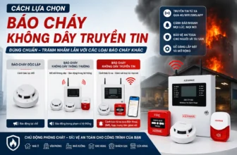 CÁCH LỰA CHỌN BÁO CHÁY KHÔNG DÂY TRUYỀN TIN ĐÚNG CHUẨN – TRÁNH NHẦM LẪN VỚI CÁC LOẠI BÁO CHÁY THÔNG THƯỜNG